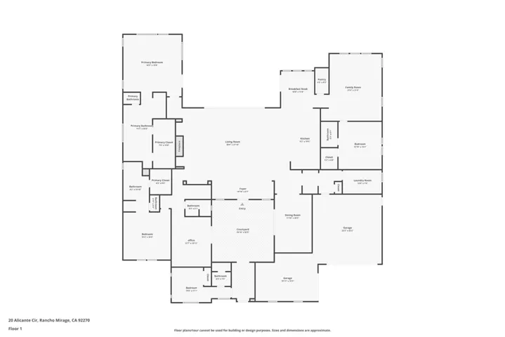 20 Alicante Circle, Rancho Mirage, California 92270