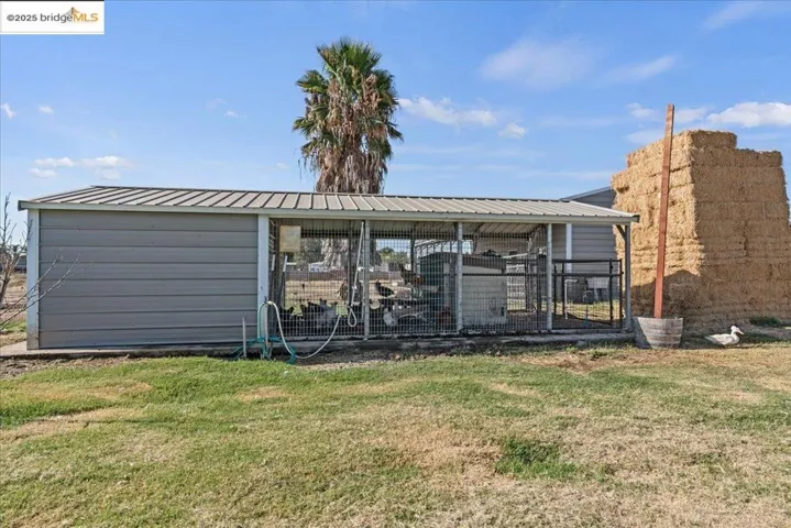 View of outdoor structure