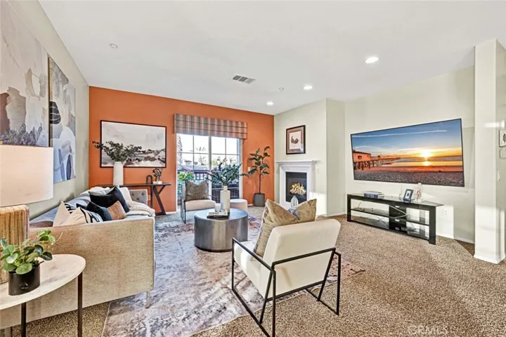 A Fire Place in Living Room