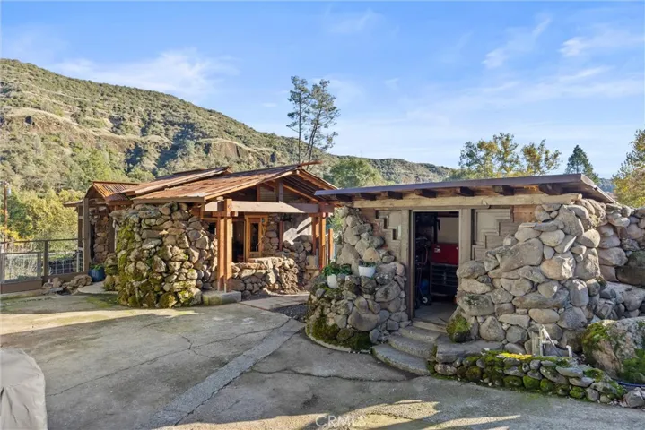 Secure Storage Building and Cabin with Bluff Views