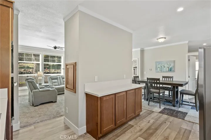 Spacious Kitchen with Easy Living Room and Dining Room Access