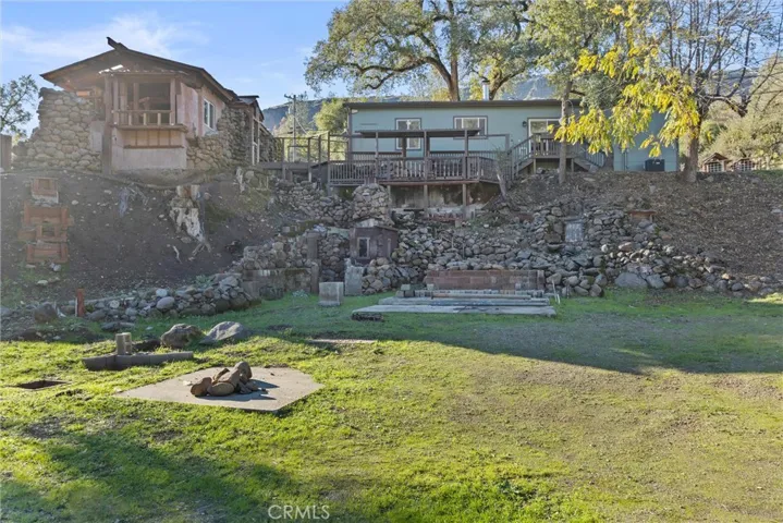 Rear of Property Looking to North