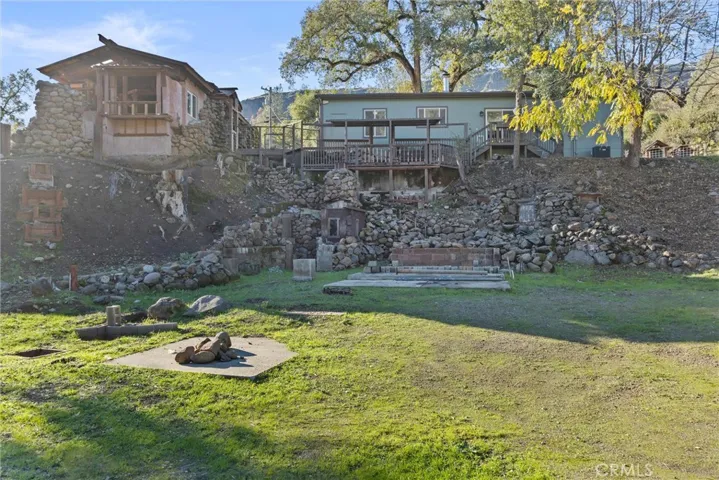 Rear of Property Looking to North