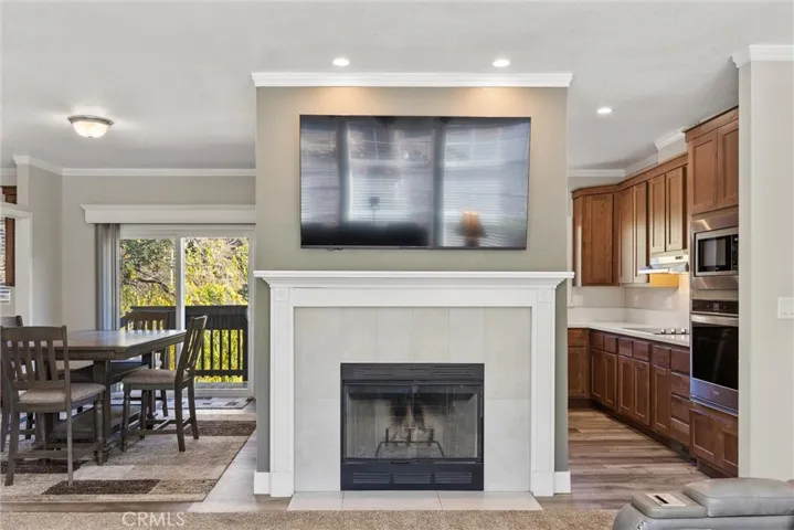 Kitchen & Dining Room from Living Room