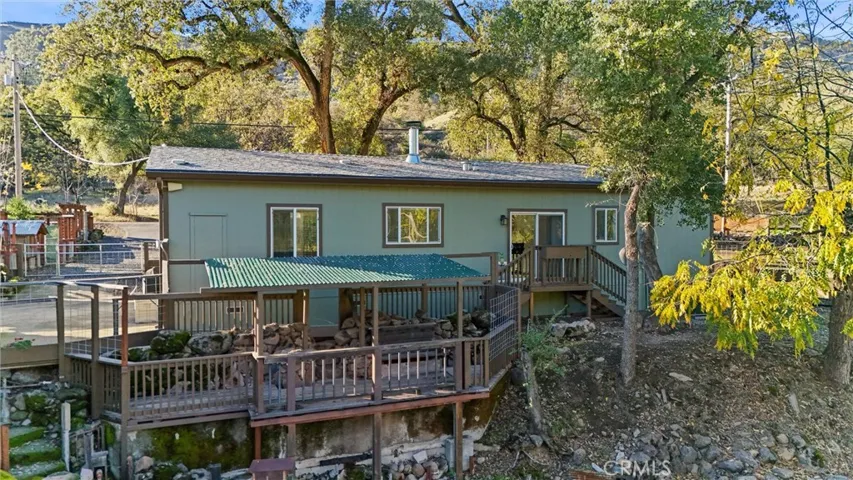 Rear of House and Decks