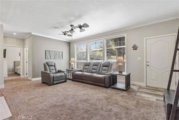 Front Entry and Living Room