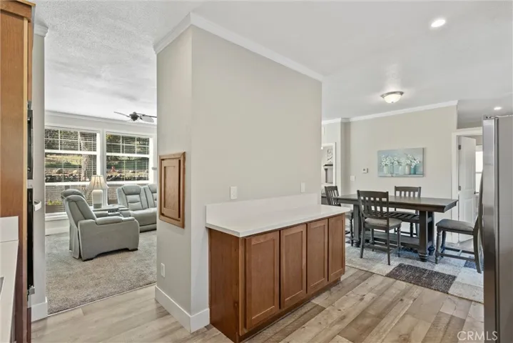 Spacious Kitchen with Easy Living Room and Dining Room Access