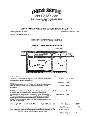 Septic Inspection 1