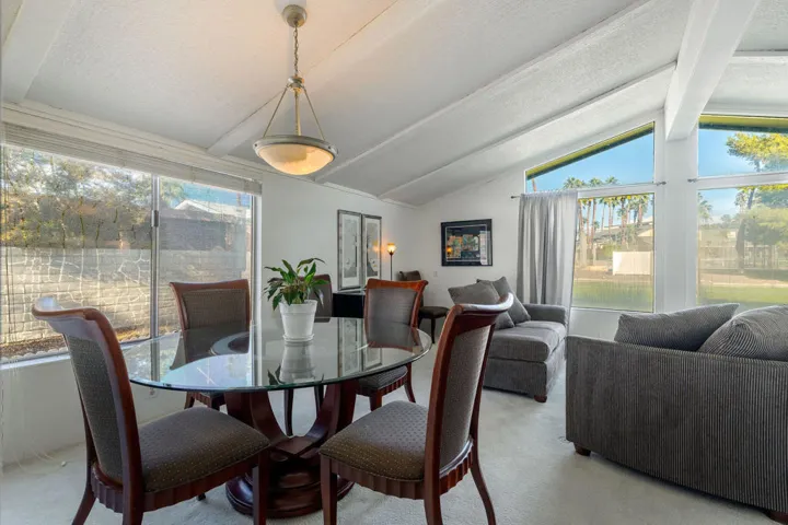 Dining room & Living room