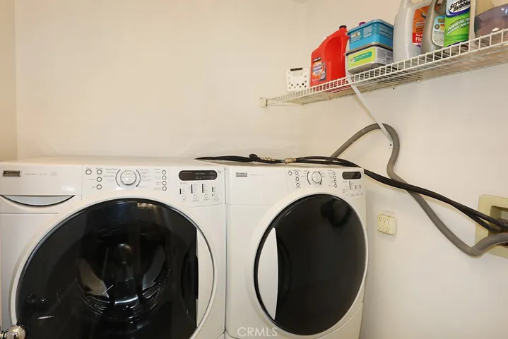 Downstairs laundry room