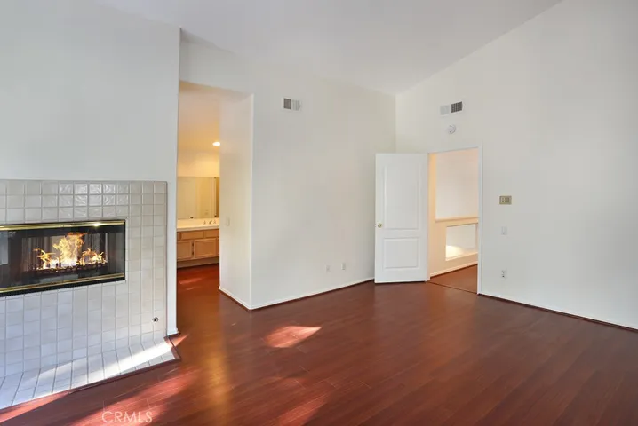 Spacious space with vaulted ceilings