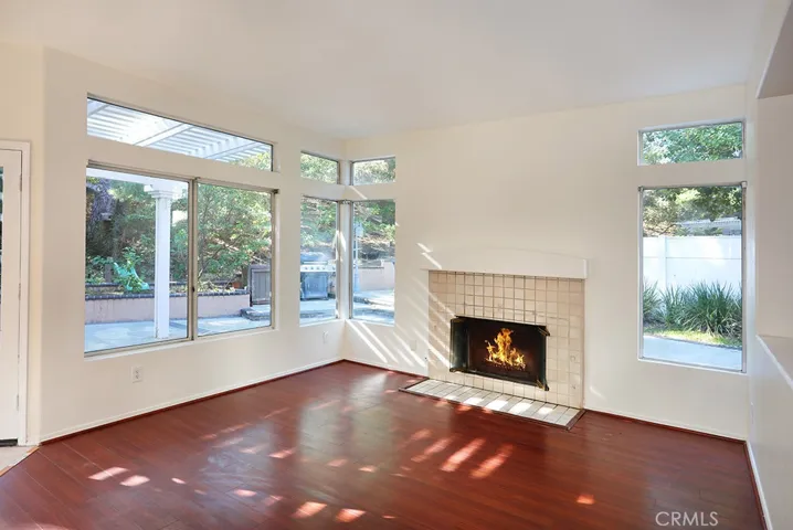 Family room off kitchen