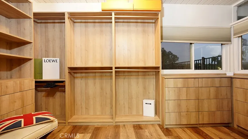 4th Bedroom was turned into a Full, HUGE Walk in Closet (with Windows) off the Master Bathroom.