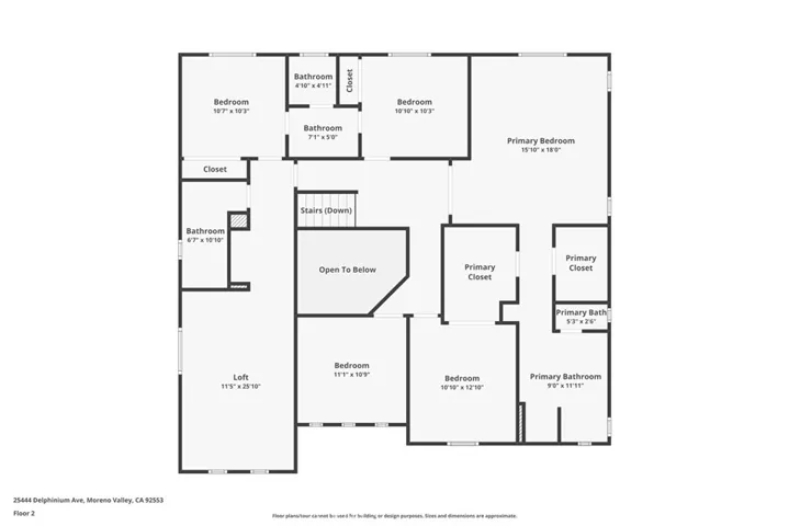 2nd level of floorpan