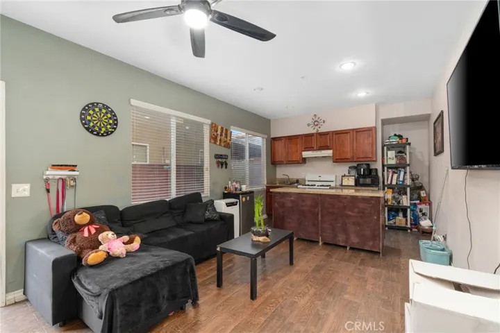 ADU Living Area and kitchen