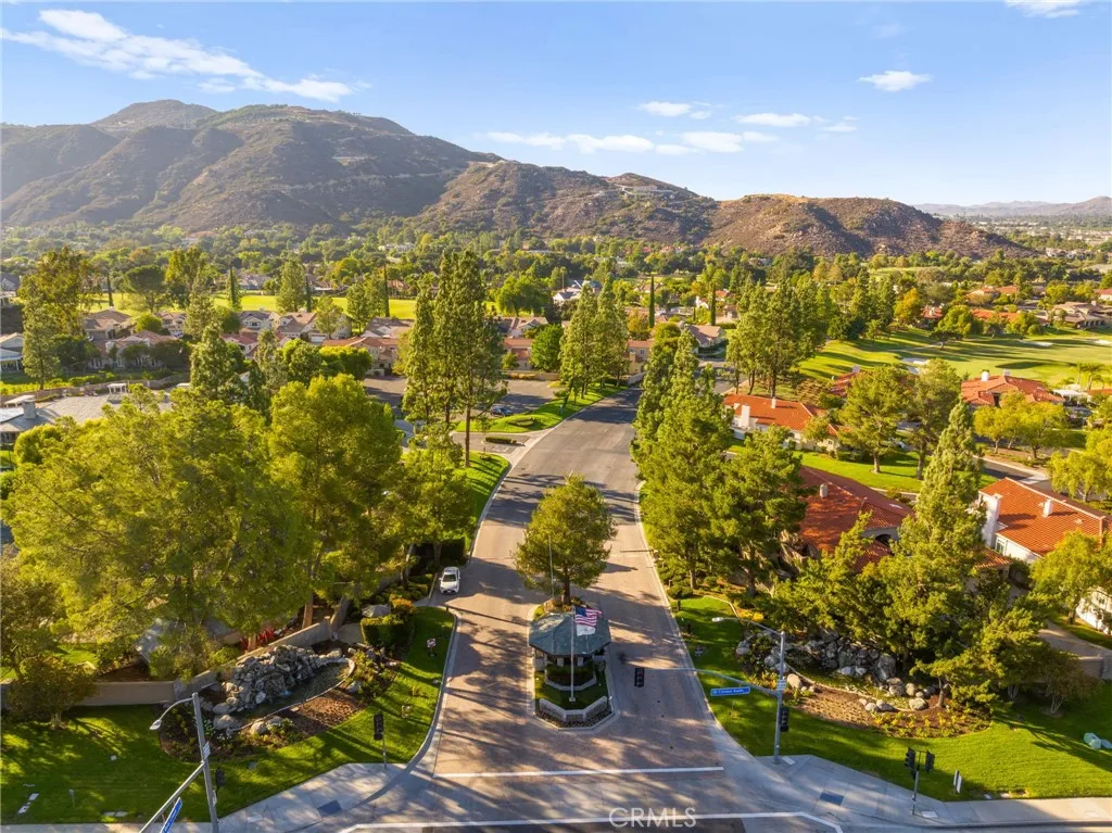 Tree-lined streets with mature landscaping and scenic surroundings