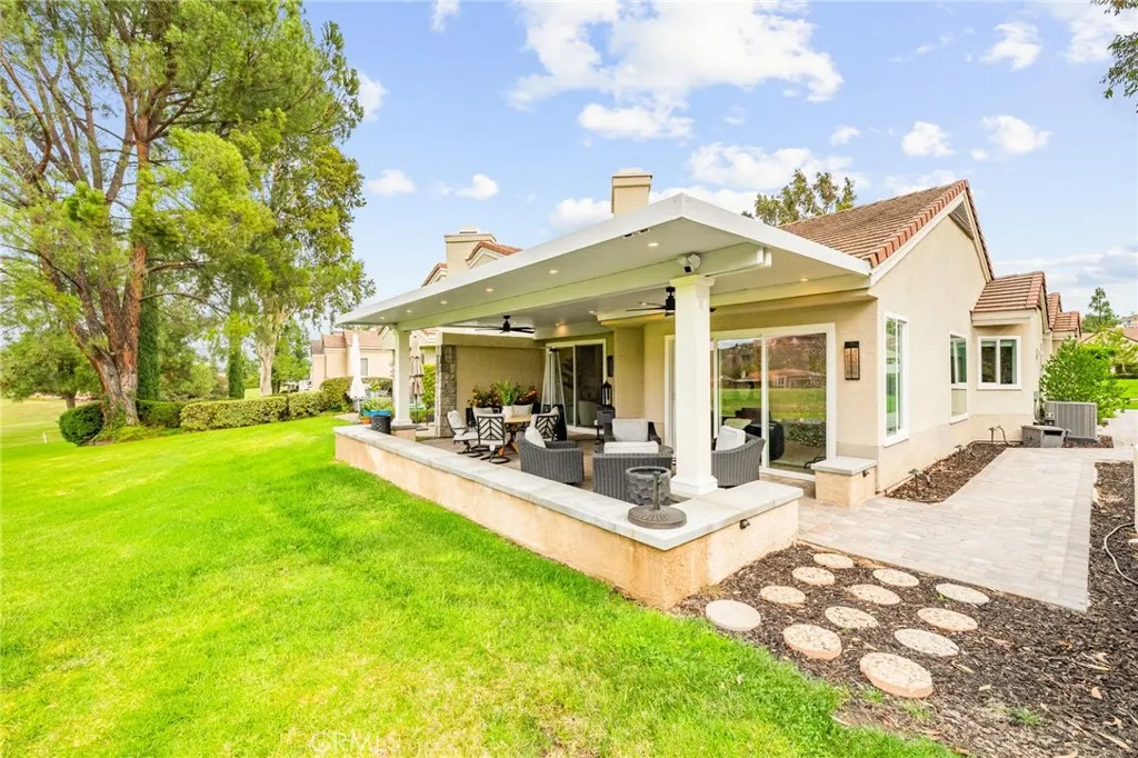 Seamless indoor-outdoor living with covered patio access
