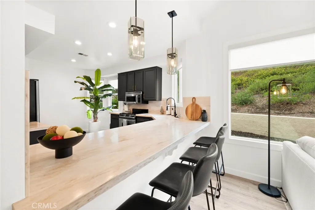 Bright open living space with abundant natural light