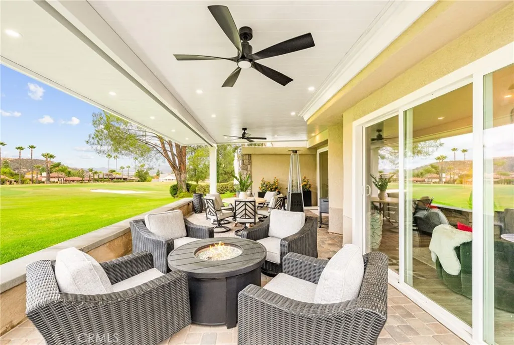 Expansive outdoor space perfect for entertaining