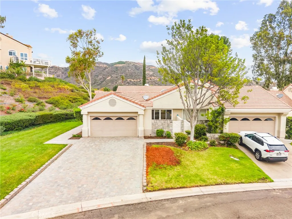 Desirable end-unit location offering privacy and space