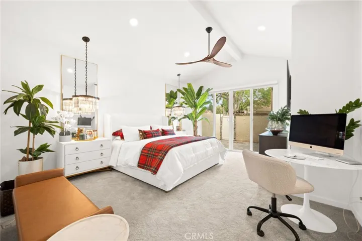Spacious primary suite designed for comfort and privacy