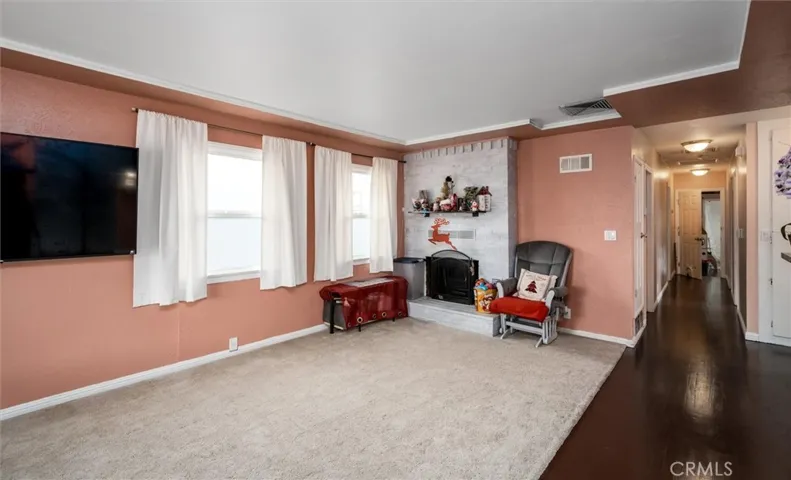 Fireplace in Family Room