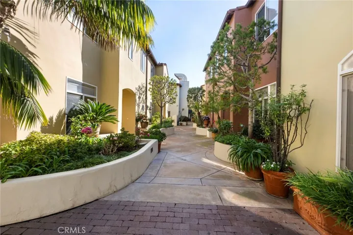 Walkway to the front door. It kind-of feels like a European Village!