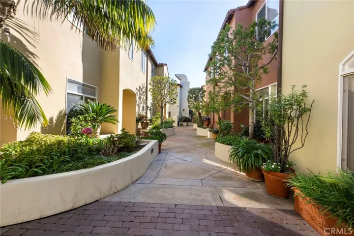 Walkway to the front door. It kind-of feels like a European Village!
