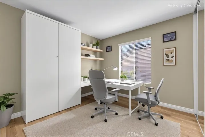 Virtually Staged 4th Bedroom