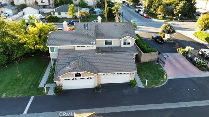 house aerial photo