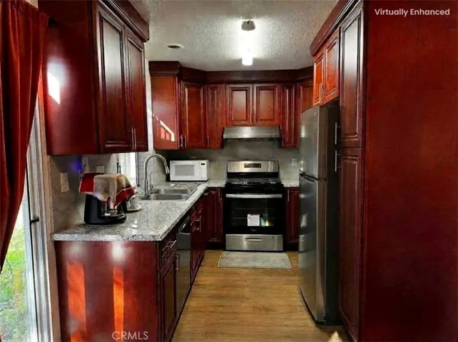 Virtual Staged kitchen