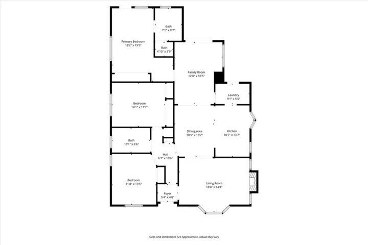 Main house floor plan