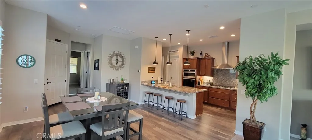 Kitchen and dinning area