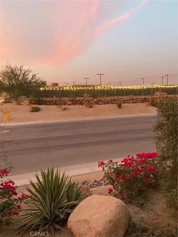 View from front walk