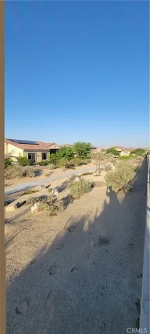 open space and trails behind the home