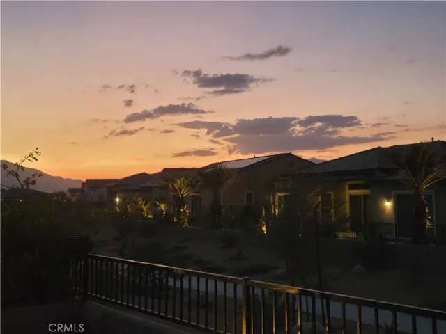 Sunset from the home