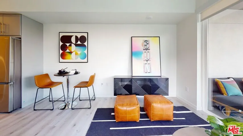 model unit living area