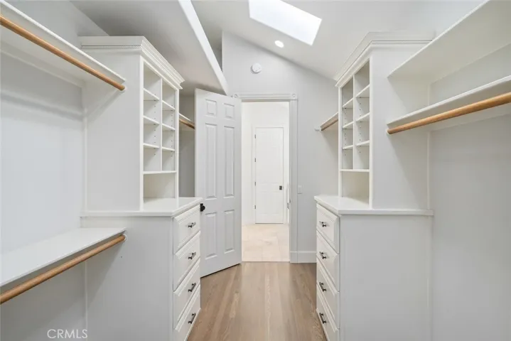 Primary closet