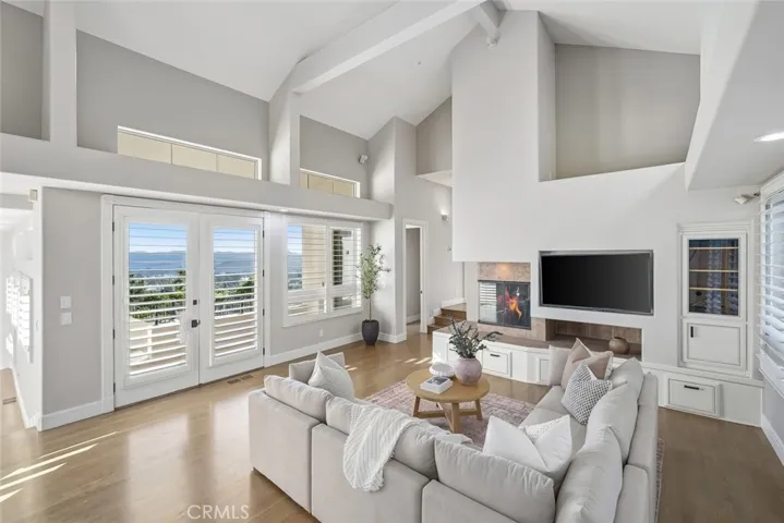 Family room with views