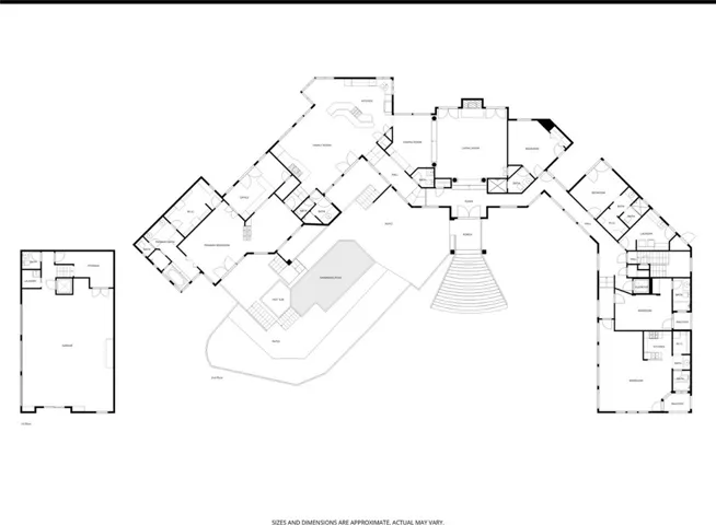 Floor plan- see 3-D Video link to see a more detailed floorplan