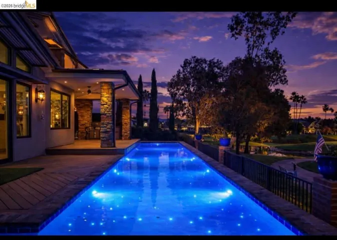 View of pool with patio surround