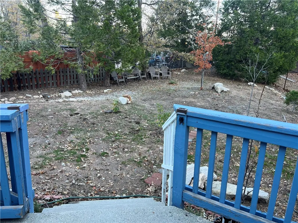 Back porch view
