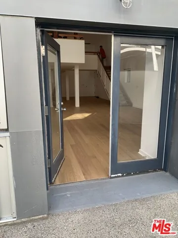 Patio Door into Unit