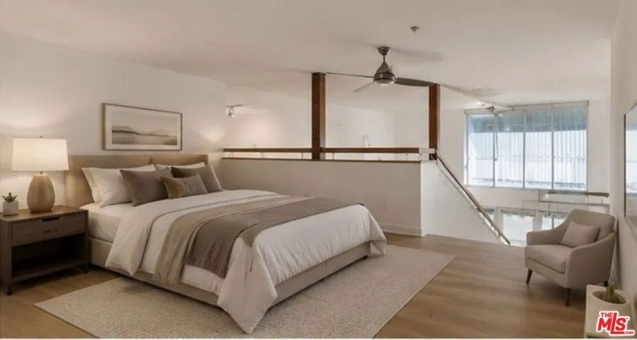Ai staging Loft/bedrm