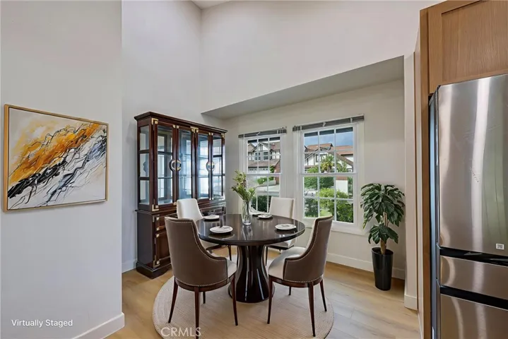 Small Kitchen nook for intimate family dining