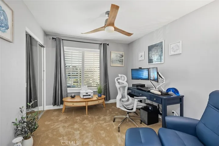 Upstairs Office- Bedroom