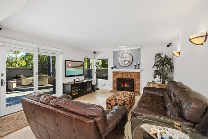 Family Room with Fireplace