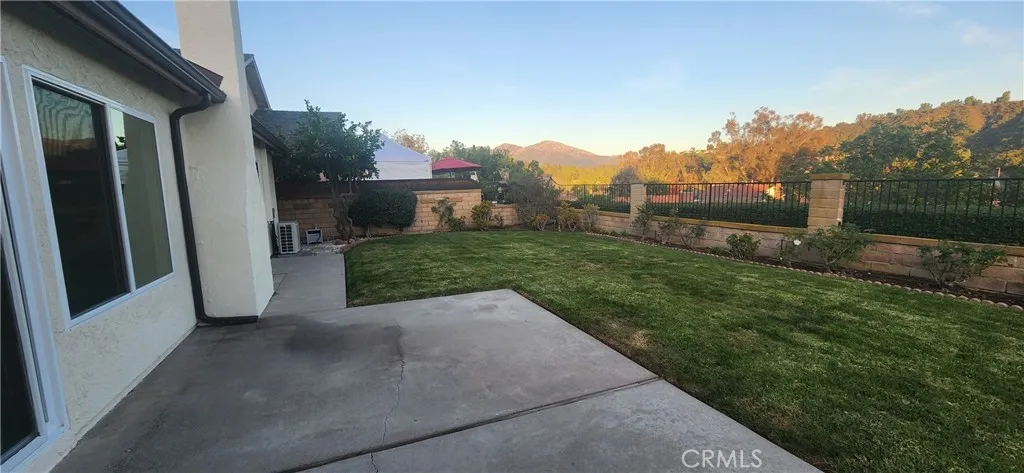 Rear yard