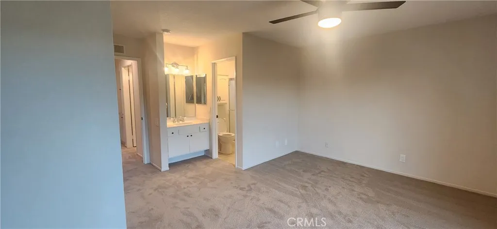 Master bedroom and bath