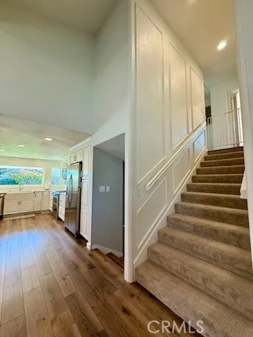 Stairs up to the 3 Bedrooms